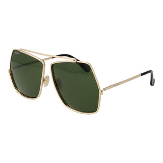 Goldene Metallsonnenbrille