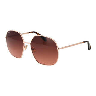 Roségold-Metallsonnenbrille