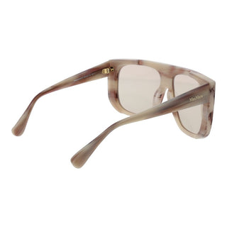 Beige Azetat-Sonnenbrille