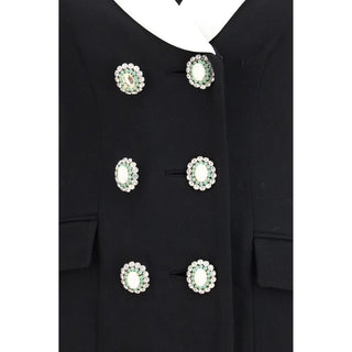 Black Wool Oves Aries Blazer