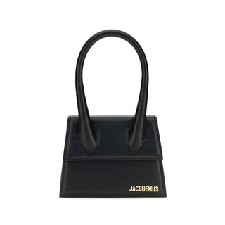 Black Calf Leather Bos Taurus Handbag