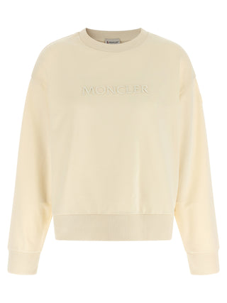 Beige Cotton Sweatshirt
