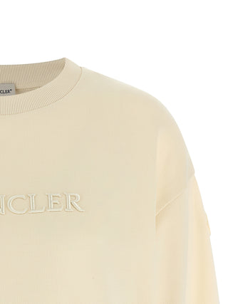 Beige Cotton Sweatshirt