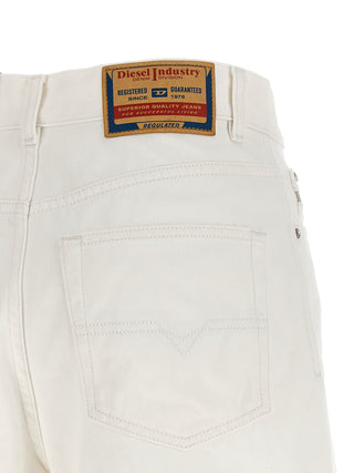White Cotton Bermuda Shorts