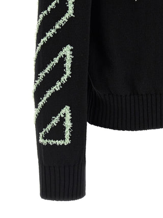 Black Cotton Cardigan