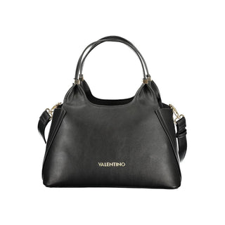 Black Polyurethane Women's Bag