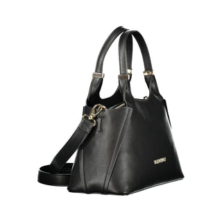 Black Polyurethane Women's Bag