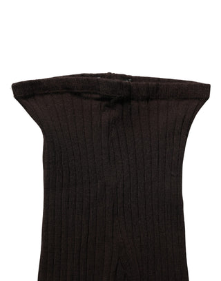 Black Wool Tights Stocking Pantyhose One Size Socks