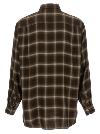 Brown Lyocell Blouse