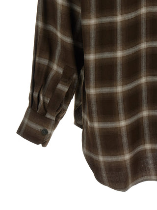 Brown Lyocell Blouse
