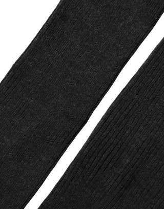 Gray Cotton Tights Stocking Pantyhose Socks