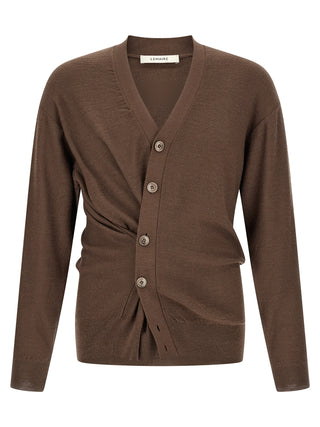 Brown Wool Cardigan