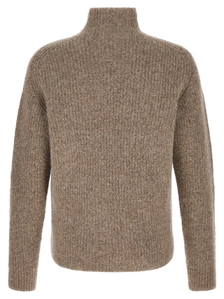 Beige Cotton Cardigan