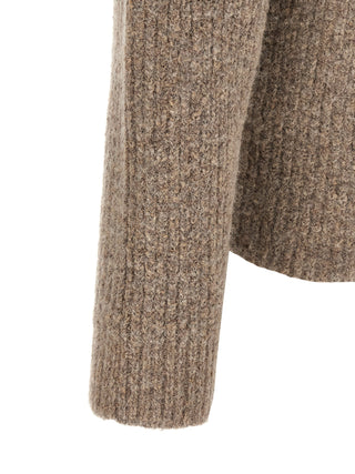 Beige Cotton Cardigan