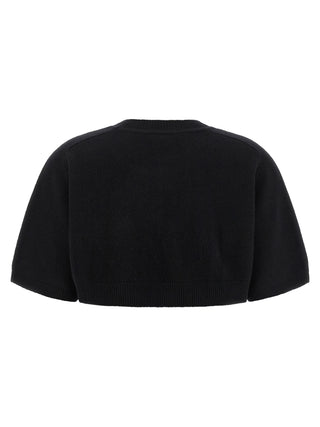 Black Wool Sweatshirt