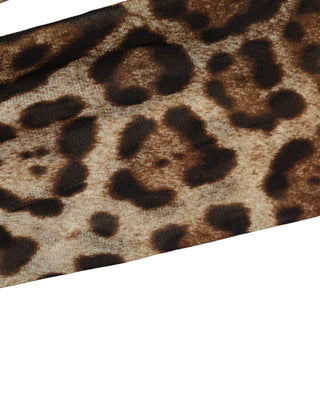 Brown Leopard Nylon Tights Stocking Pantyhose Socks