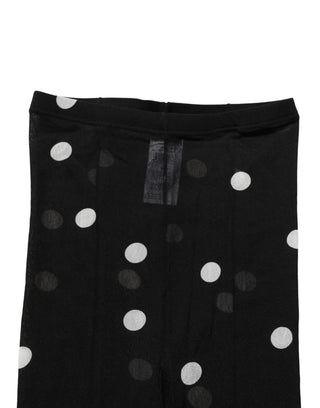 Black Polka Dot Tights Stockings Pantyhose Socks