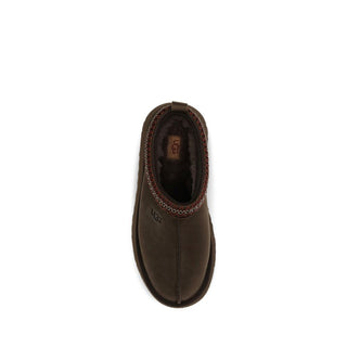 Brown Suede Leather Mules