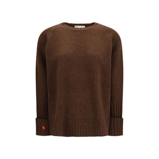 Brown Wool Oves Aries Sweatshirt