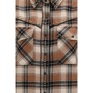 Brown Cotton Shirt