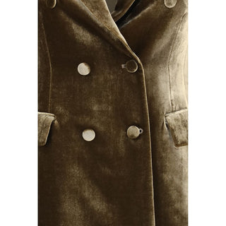 Brown Viscose Blazer