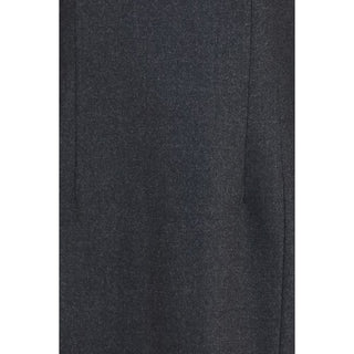 Gray Wool Oves Aries Casual Dress