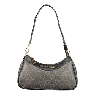 Black Polyurethane Women's Bag