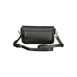 Black Polyurethane Women's Bag