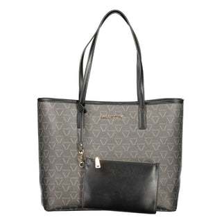 Black Polyurethane Women's Bag