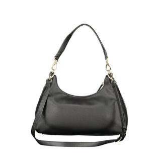 Black Polyurethane Womens Bag