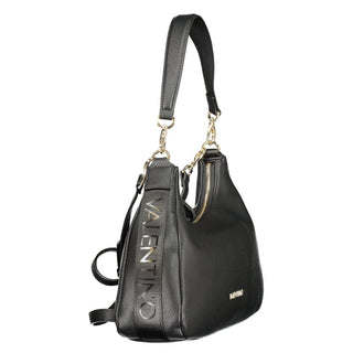 Black Polyurethane Womens Bag