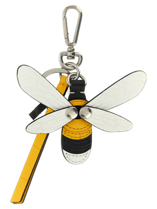Multicolor Calfskin Keychain