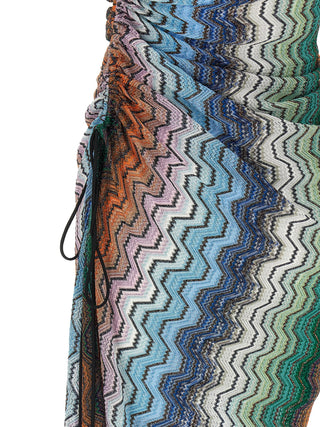 Multicolor Viscose Casual Dress