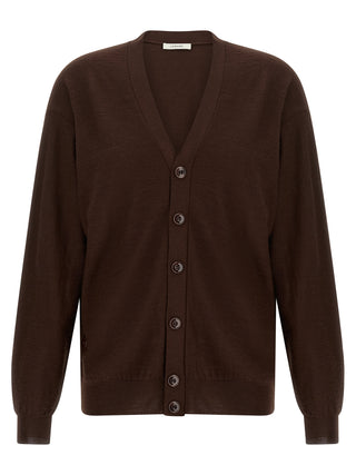 Bordeaux Wool Cardigan