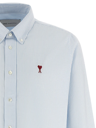 Blusa de algodón azul