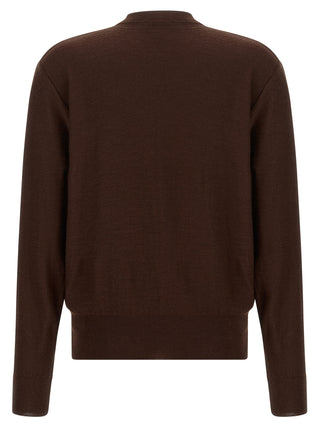 Bordeaux Wool Cardigan