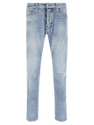 Blue Cotton Jeans Denim