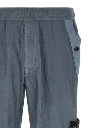 Gray Polyamide Joggers (Workout Pants)