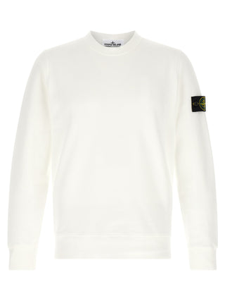 White Cotton Sweatshirt