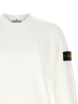 White Cotton Sweatshirt