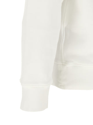 White Cotton Sweatshirt