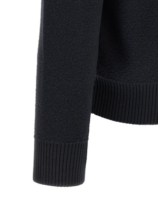 Blue Virgin Wool Cardigan