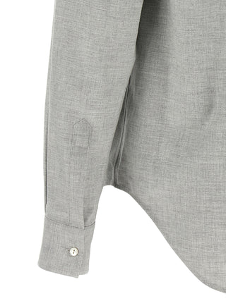 Gray Cotton Blouse