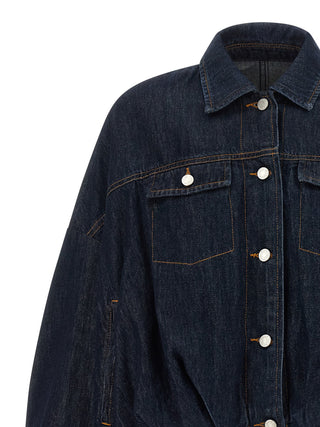 Blue Cotton Denim Jacket