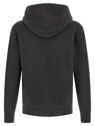 Gray Cashmere Cardigan