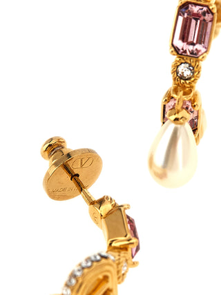 Gold Brass Earrings
