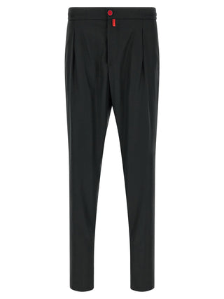 Gray Wool Casual Pants
