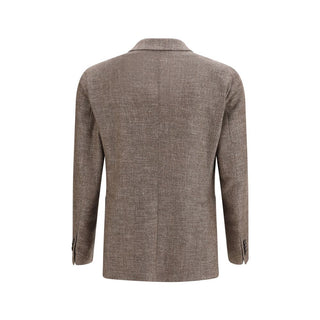 Brown Wool Oves Aries Blazer
