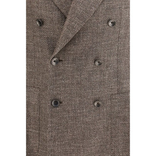 Brown Wool Oves Aries Blazer