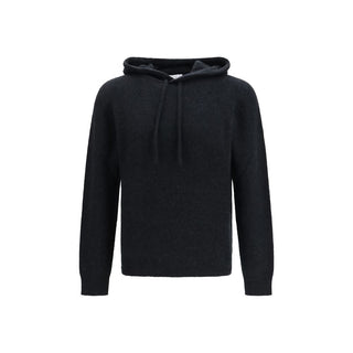 Black Wool Oves Aries Hoodie